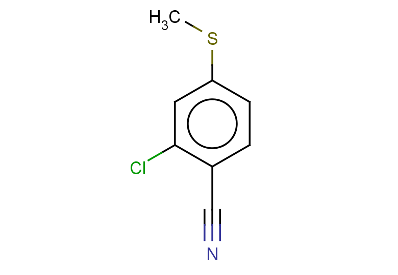 2-chloro-4-(methylsulfanyl)benzonitrile