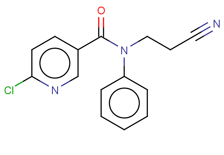 6-chloro-N-(2-cyanoethyl)-N-phenylpyridine-3-carboxamide