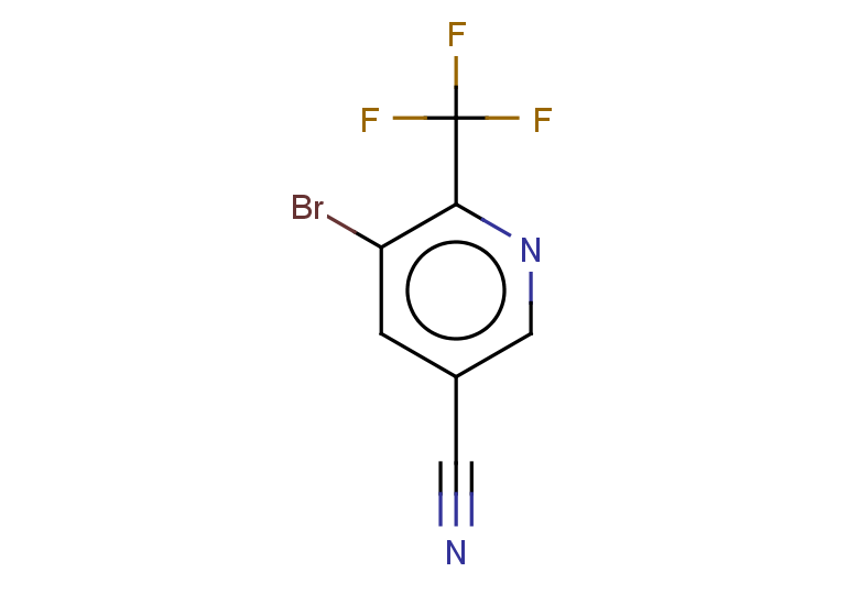 5-bromo-6-(trifluoromethyl)pyridine-3-carbonitrile