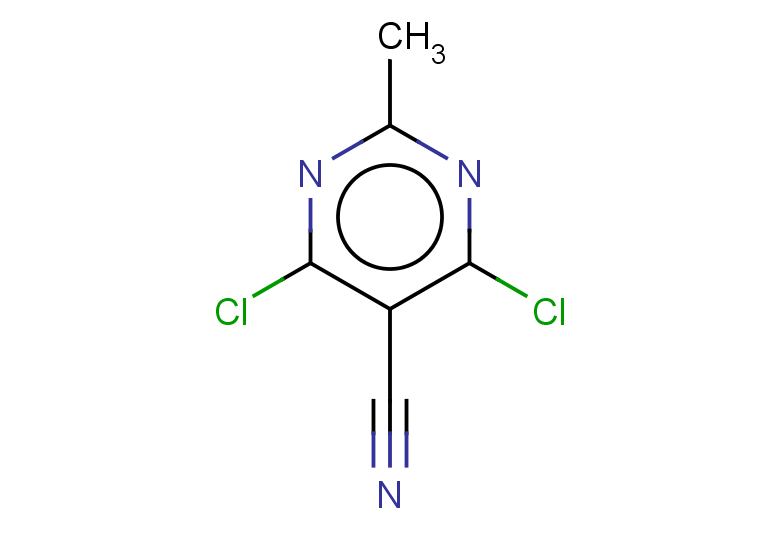 4,6-dichloro-2-methylpyrimidine-5-carbonitrile