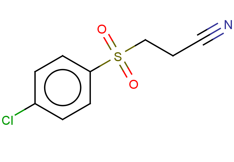 3-[(4-CHLOROPHENYL)SULFONYL]PROPANENITRILE