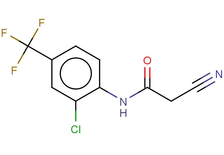 N-[2-chloro-4-(trifluoromethyl)phenyl]-2-cyanoacetamide