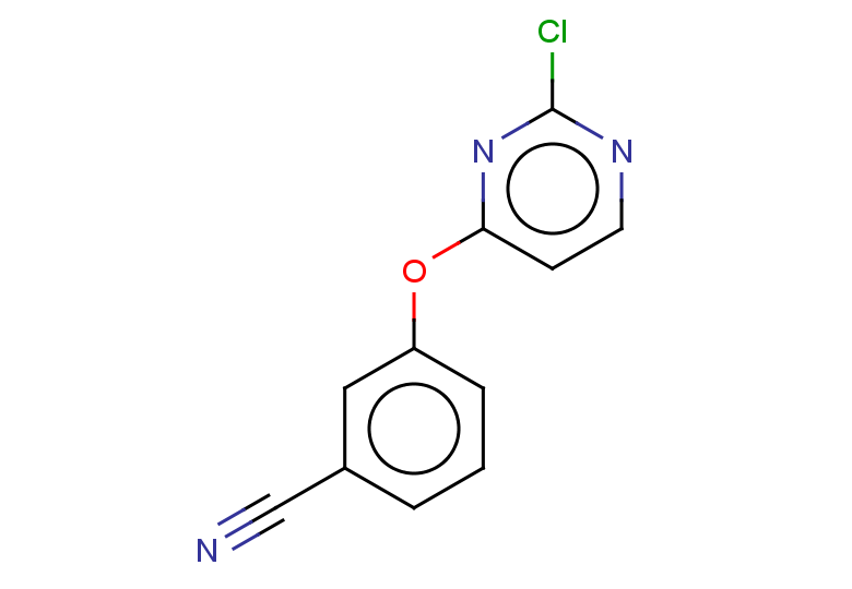 3-[(2-chloropyrimidin-4-yl)oxy]benzonitrile