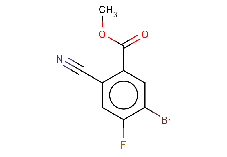 methyl 5-bromo-2-cyano-4-fluorobenzoate