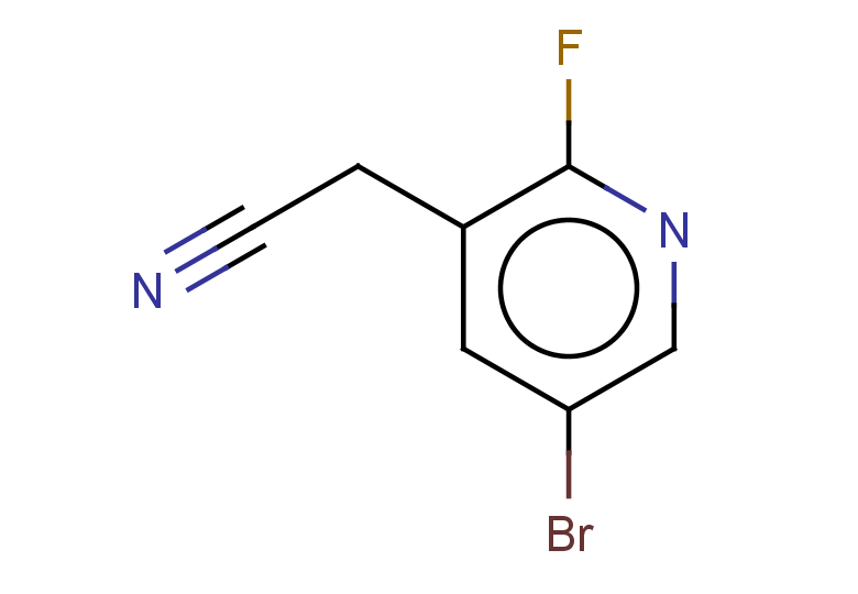 2-(5-BROMO-2-FLUOROPYRIDIN-3-YL)ACETONITRILE