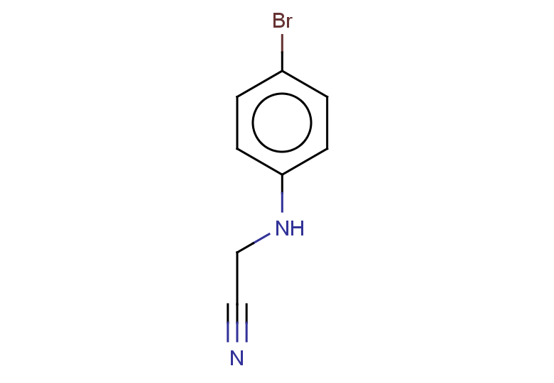 2-[(4-bromophenyl)amino]acetonitrile
