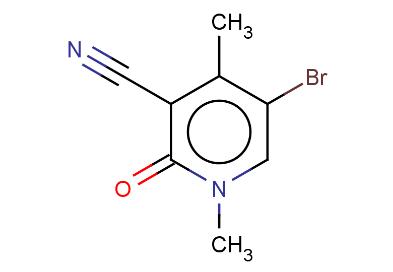 5-bromo-1,4-dimethyl-2-oxo-1,2-dihydropyridine-3-carbonitrile