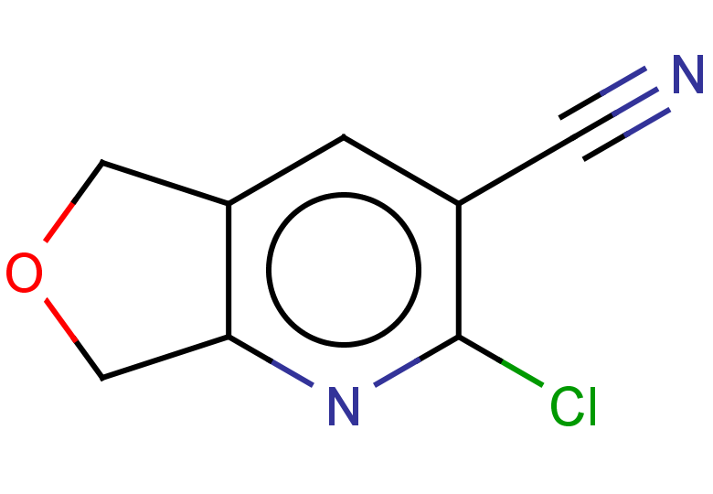 2-chloro-5H,7H-furo[3,4-b]pyridine-3-carbonitrile