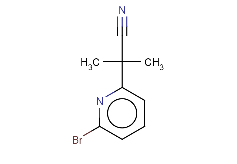 2-(6-bromopyridin-2-yl)-2-methylpropanenitrile