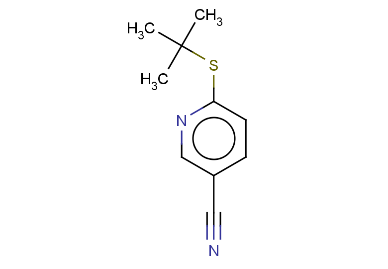 6-(tert-butylsulfanyl)pyridine-3-carbonitrile