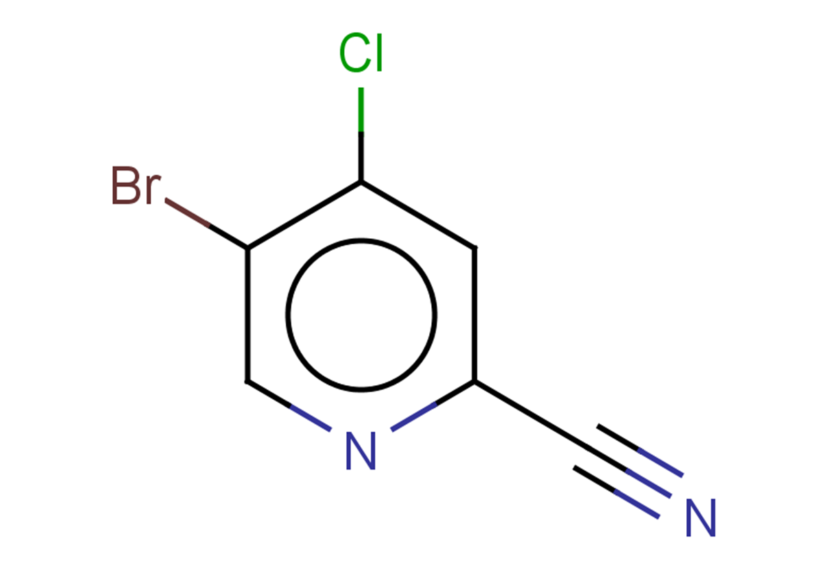5-bromo-4-chloropyridine-2-carbonitrile