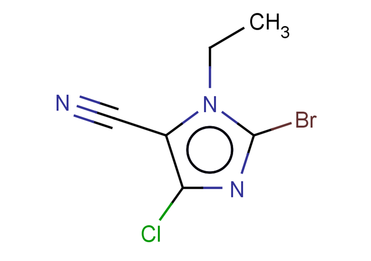 2-bromo-4-chloro-1-ethyl-1H-imidazole-5-carbonitrile