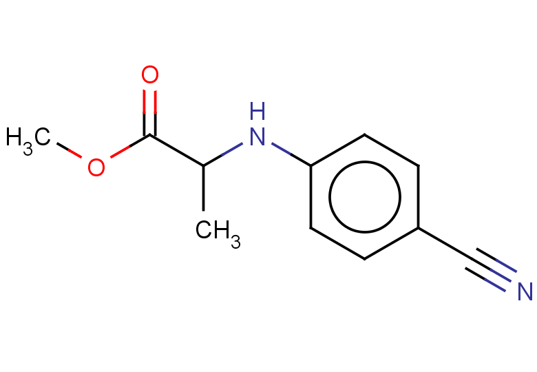 methyl 2-[(4-cyanophenyl)amino]propanoate