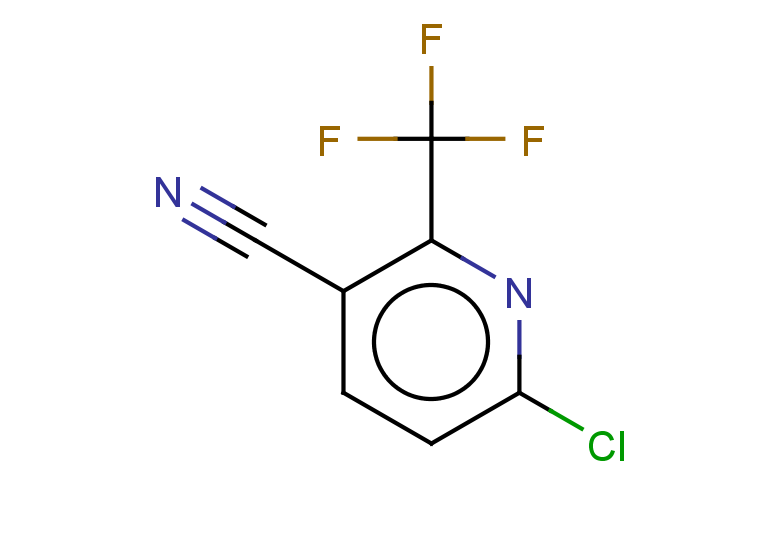 6-chloro-2-(trifluoromethyl)pyridine-3-carbonitrile