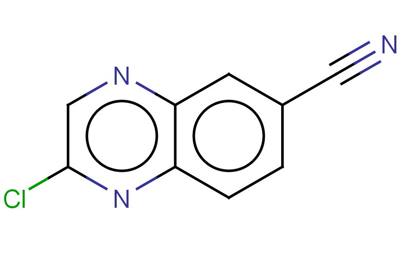 2-chloroquinoxaline-6-carbonitrile