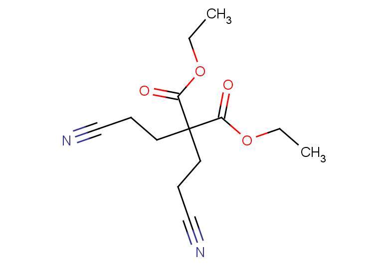 1,3-diethyl 2,2-bis(2-cyanoethyl)propanedioate