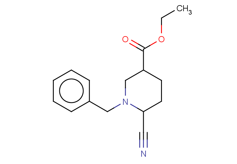 ethyl 1-benzyl-6-cyanopiperidine-3-carboxylate