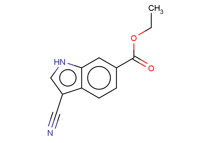 ethyl 3-cyano-1H-indole-6-carboxylate