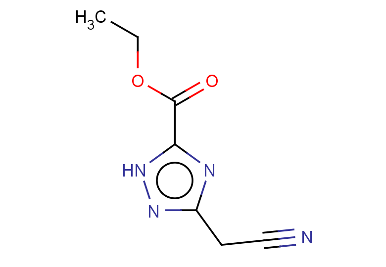 ethyl 3-(cyanomethyl)-1H-1,2,4-triazole-5-carboxylate