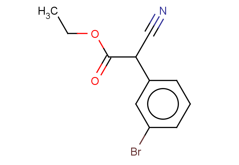 ethyl 2-(3-bromophenyl)-2-cyanoacetate