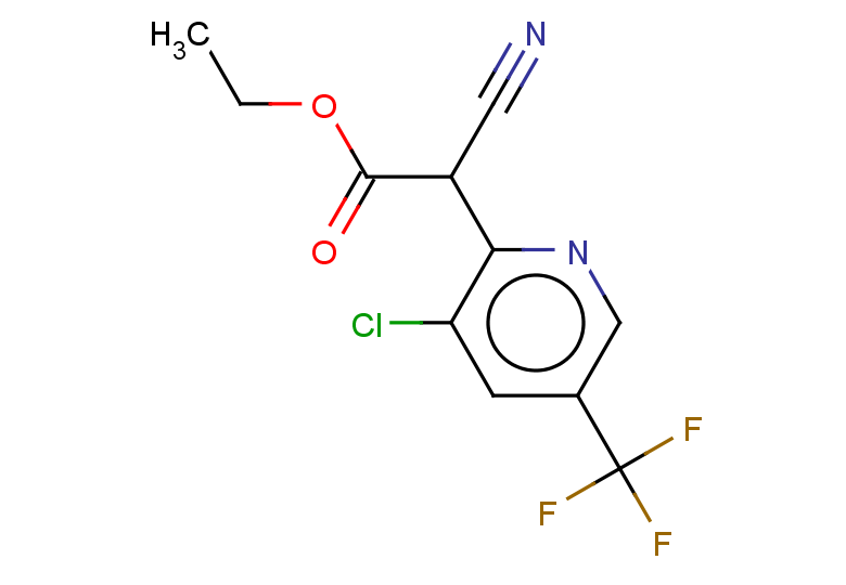 ethyl 2-[3-chloro-5-(trifluoromethyl)pyridin-2-yl]-2-cyanoacetate