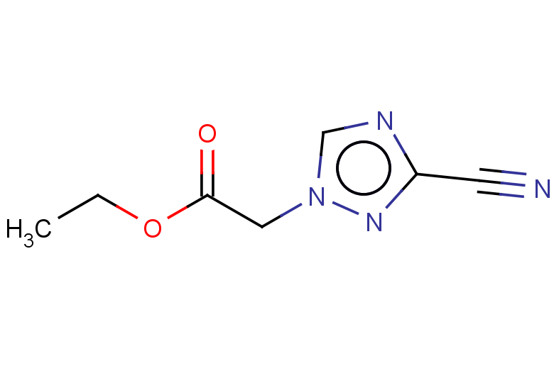 ethyl 2-(3-cyano-1H-1,2,4-triazol-1-yl)acetate