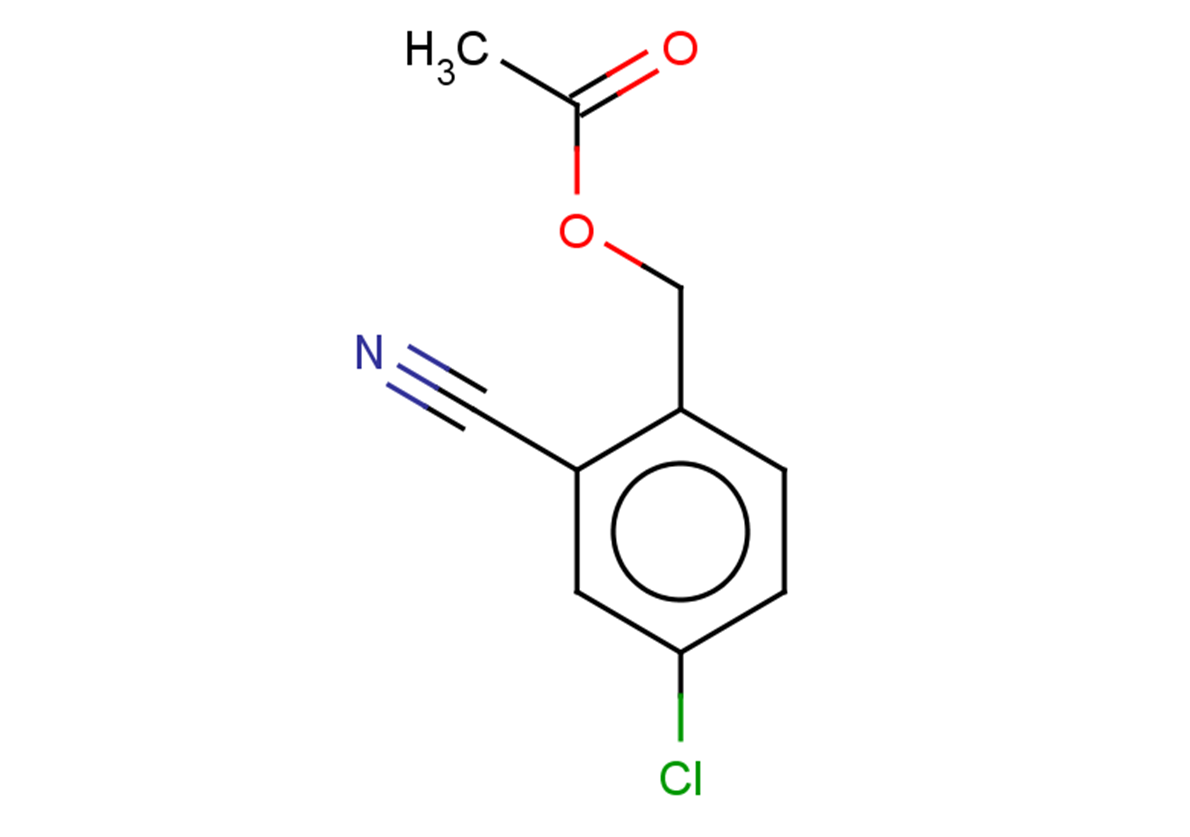 (4-chloro-2-cyanophenyl)methyl acetate