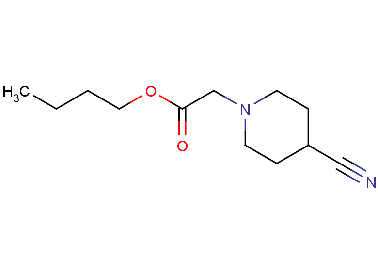 butyl 2-(4-cyanopiperidin-1-yl)acetate