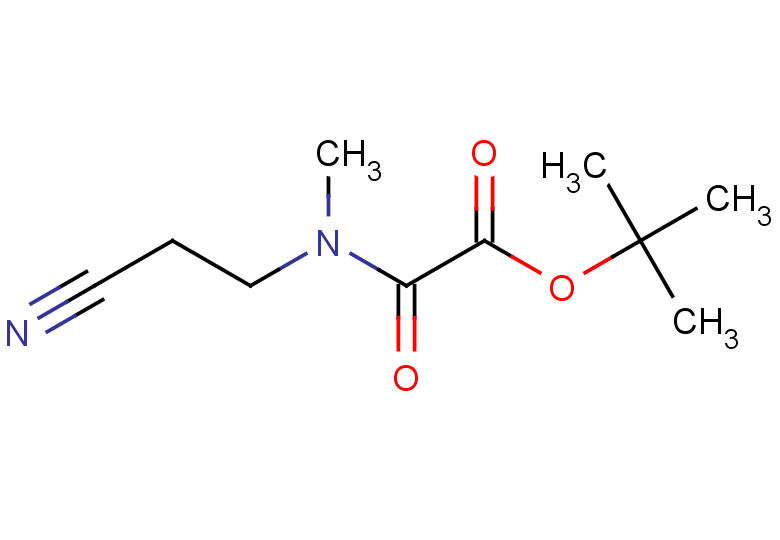 tert-butyl [(2-cyanoethyl)(methyl)carbamoyl]formate