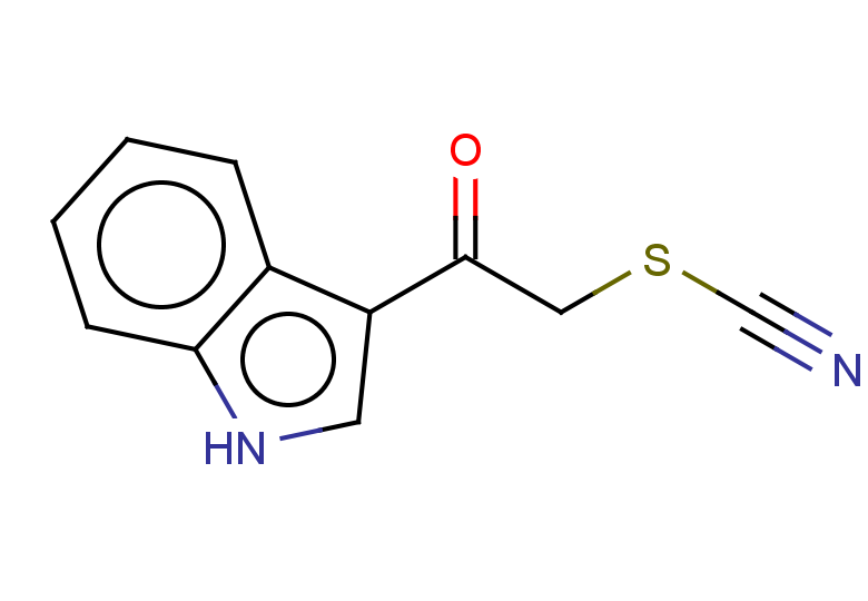 2-(cyanosulfanyl)-1-(1H-indol-3-yl)ethan-1-one