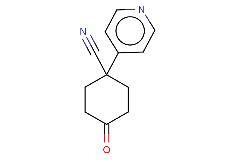4-oxo-1-(pyridin-4-yl)cyclohexane-1-carbonitrile