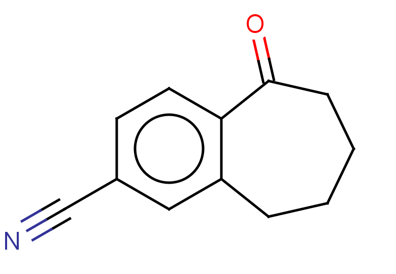 5-oxo-6,7,8,9-tetrahydro-5H-benzo[7]annulene-2-carbonitrile