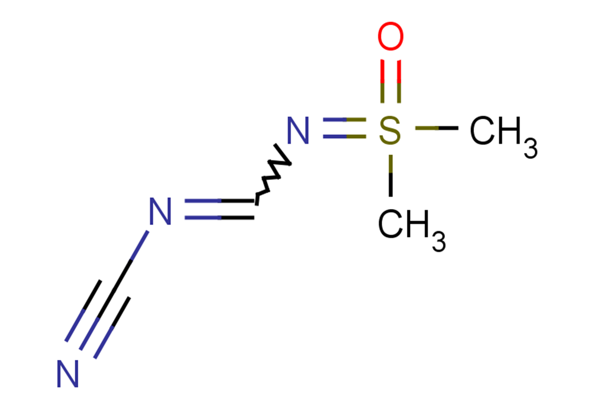 N'-cyano-N-[dimethyl(oxo)-lambda6-sulfanylidene]methanimidamide