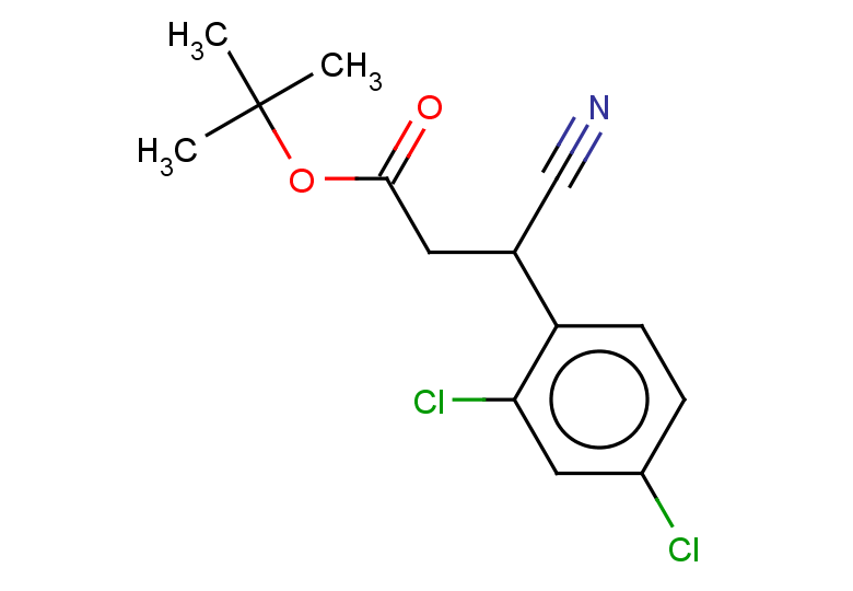 tert-butyl 3-cyano-3-(2,4-dichlorophenyl)propanoate