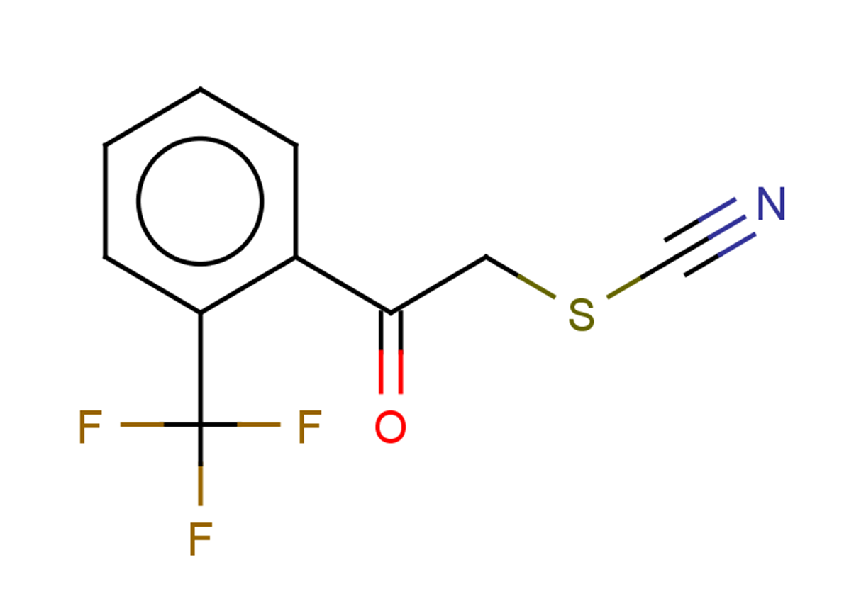 2-(cyanosulfanyl)-1-[2-(trifluoromethyl)phenyl]ethan-1-one