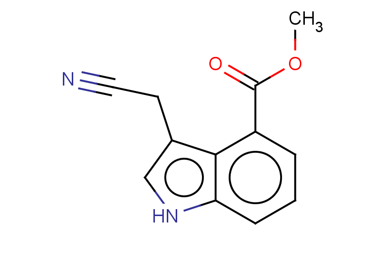 methyl 3-(cyanomethyl)-1H-indole-4-carboxylate