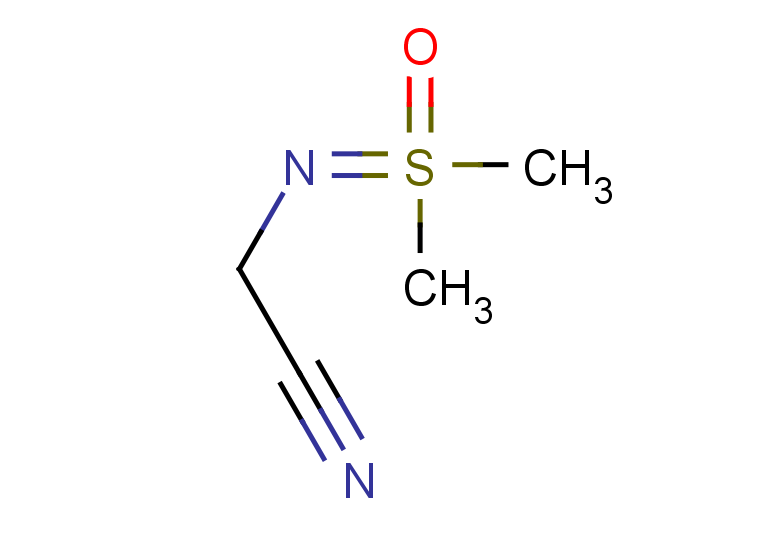 2-{[dimethyl(oxo)-lambda6-sulfanylidene]amino}acetonitrile