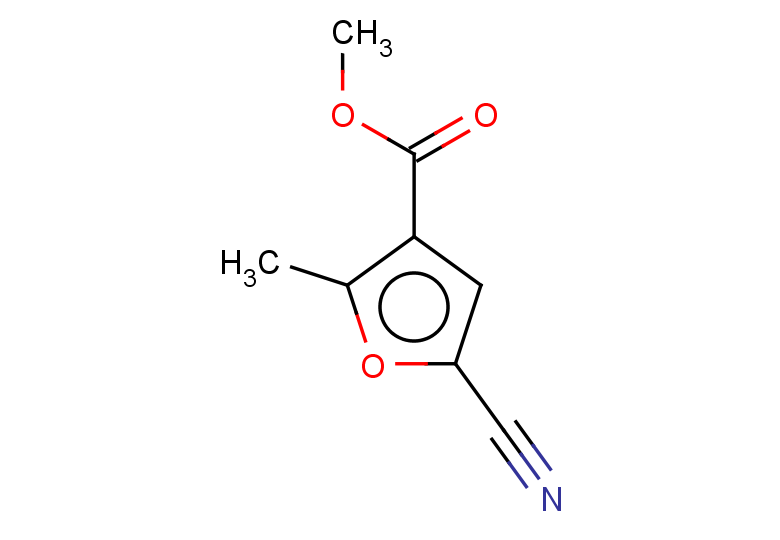 methyl 5-cyano-2-methylfuran-3-carboxylate