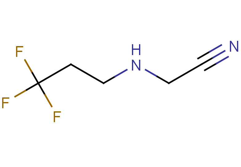 2-[(3,3,3-trifluoropropyl)amino]acetonitrile