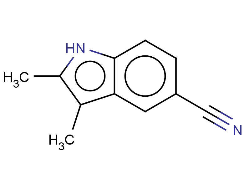 2,3-dimethyl-1H-indole-5-carbonitrile