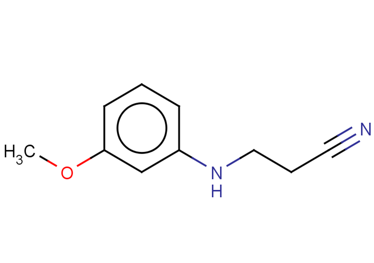 3-[(3-methoxyphenyl)amino]propanenitrile