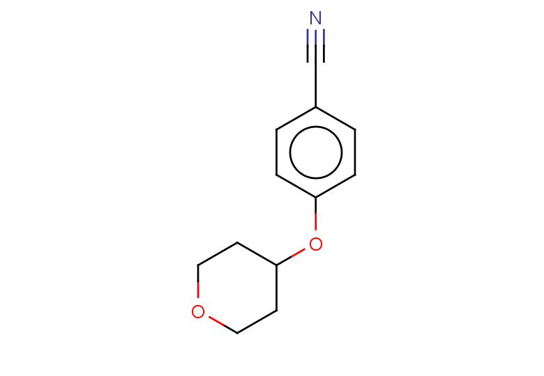 4-(oxan-4-yloxy)benzonitrile