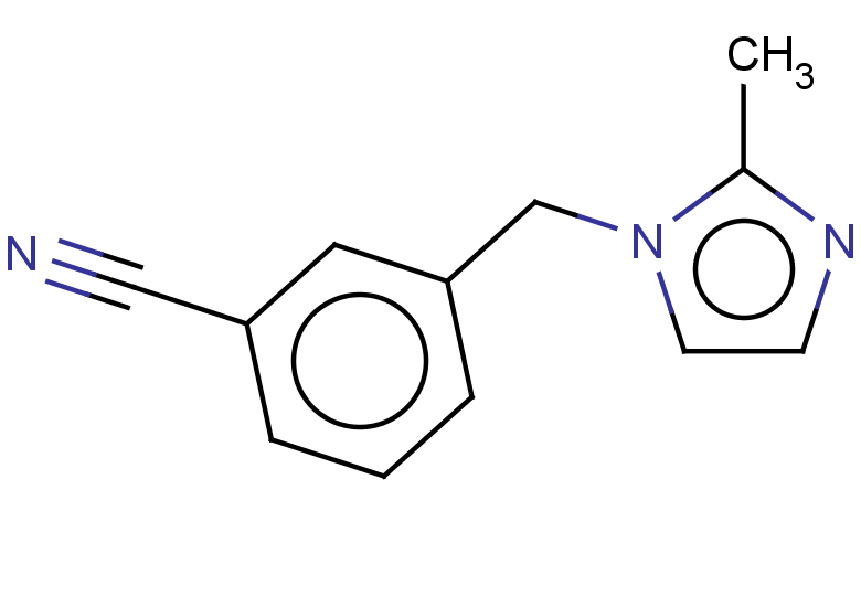 3-[(2-methyl-1H-imidazol-1-yl)methyl]benzonitrile
