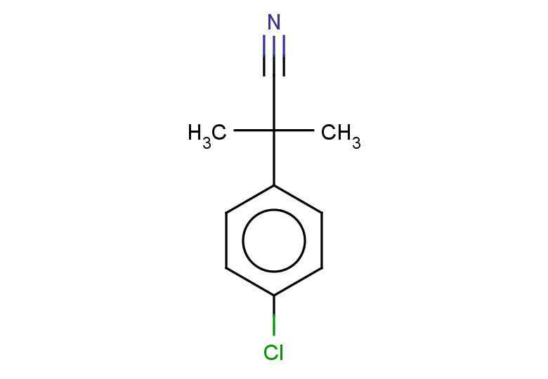 2-(4-chlorophenyl)-2-methylpropanenitrile