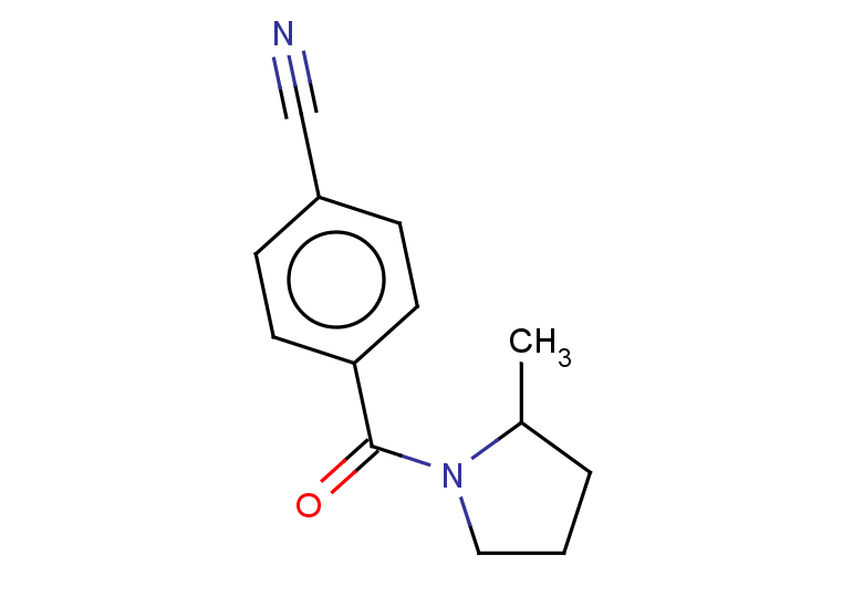 4-(2-methylpyrrolidine-1-carbonyl)benzonitrile