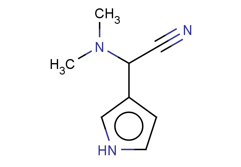 2-(dimethylamino)-2-(1H-pyrrol-3-yl)acetonitrile