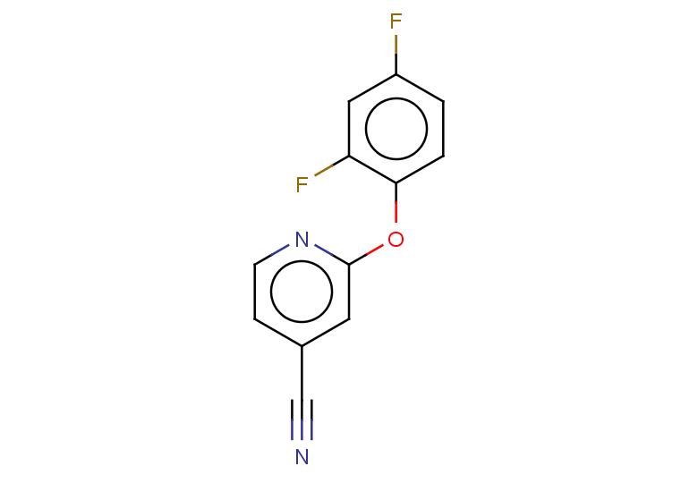 2-(2,4-difluorophenoxy)pyridine-4-carbonitrile