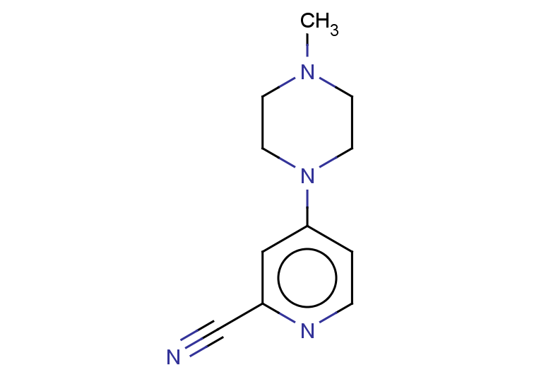 4-(4-methylpiperazin-1-yl)pyridine-2-carbonitrile