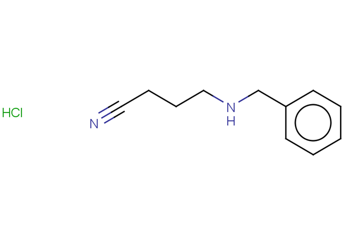 4-(benzylamino)butanenitrile hydrochloride