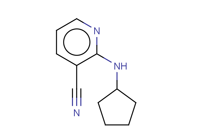 2-(cyclopentylamino)pyridine-3-carbonitrile